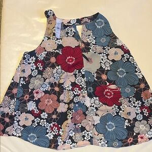 LOFT Floral Sleeveless Top - Multicolor